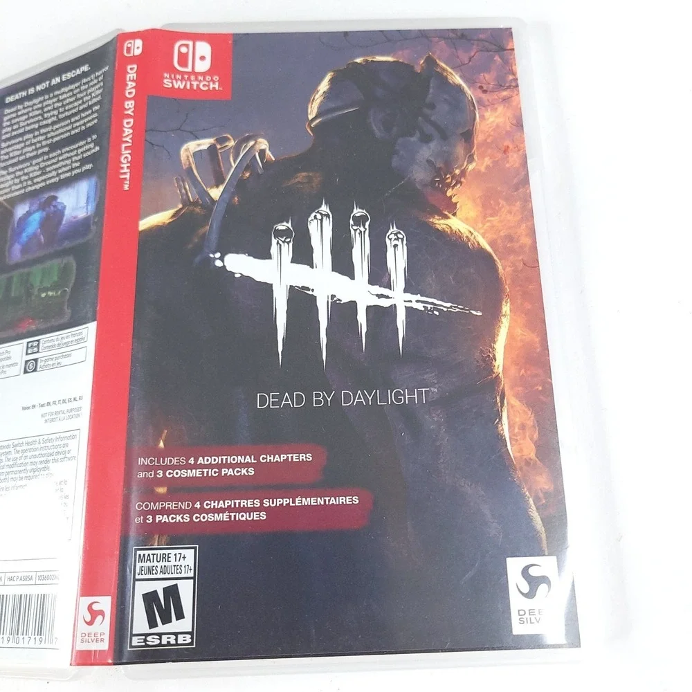Dead By Daylight Nintendo Switch Original Box Case Replacement
